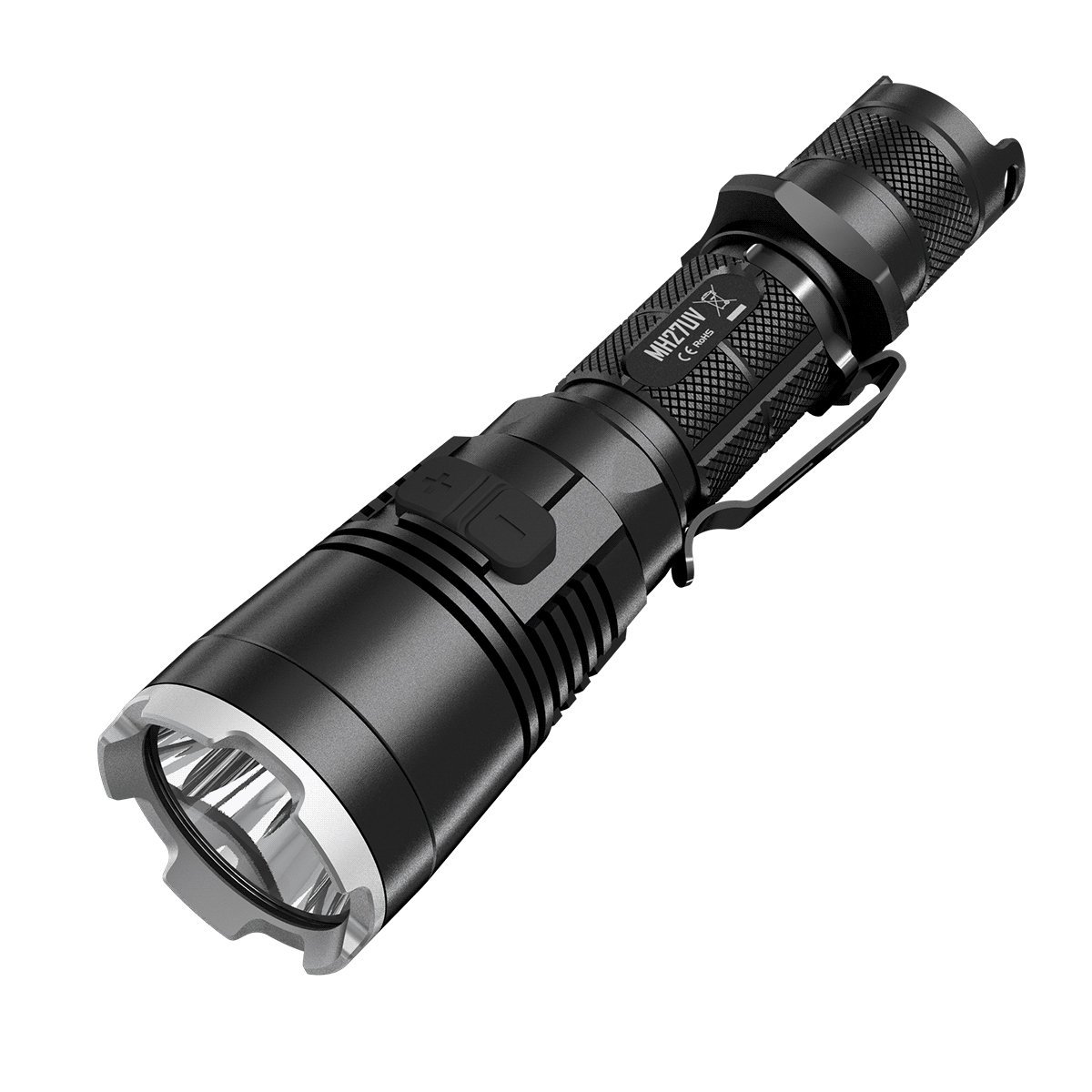 Nitecore MH27UV - 1000 Lumen, rotes, blaues und UV Zusatzlicht, Jagdlampe, Schwarz