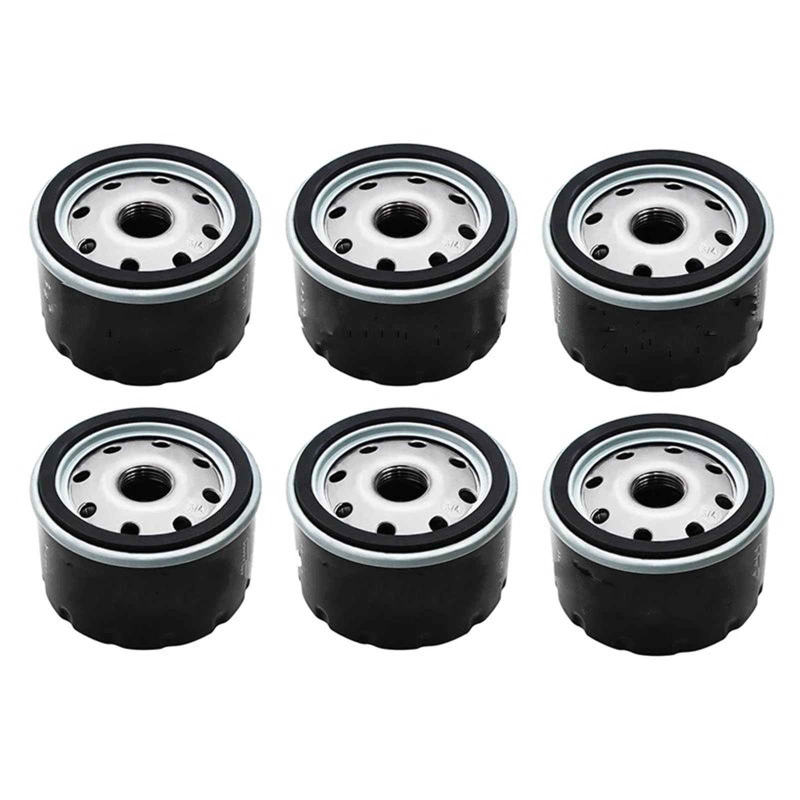 Motocyklowe Filtr 1/2/4/6 szt. Filtr oleju motocyklowego pasuje do BMW F650 700 750 800 K1200 1300 1600 R1200 900 S1000 HP2 4 C600 Filtr oleju(6 pcs)