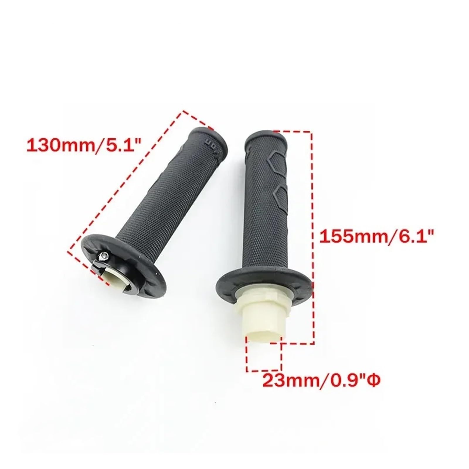 Empuñaduras Manillar Manillar Pit Dirt Acelerador Manillar Cubierta De Agarre De Goma para Ultra Bee La Mayoría De Los Accesorios De Motocicleta Scooter Cubiertas De Manillar(M10)