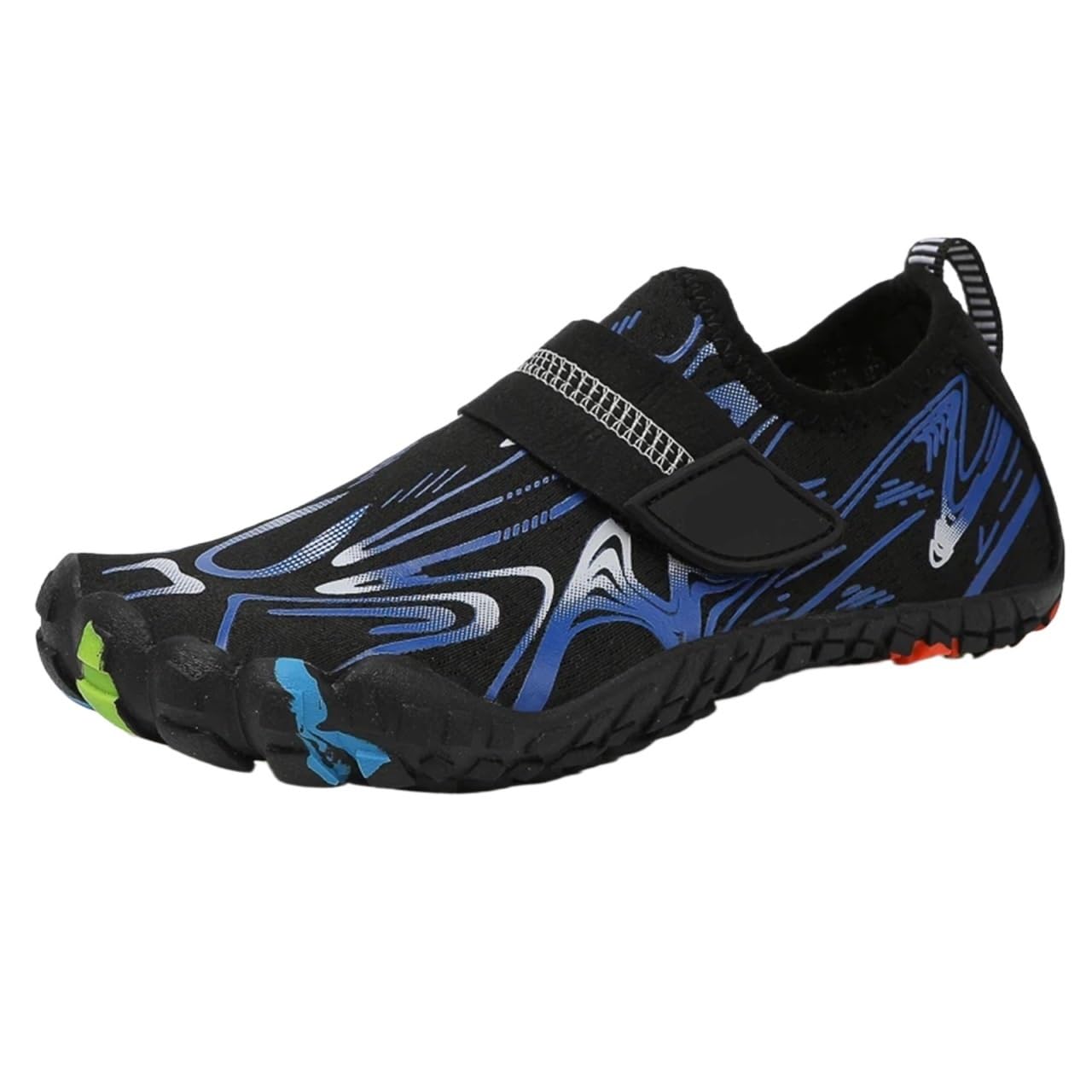 Zapatos De Agua Zapatos de agua estudiantes descalzos de secado rápido zapatos de natación de playa zapatos acuáticos zapatos de fitness for correr en interiores verano Para Surfear, Bucear(Black,35)