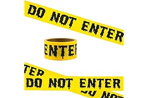 Caution Halloween Tape Haunted Crime Scene Tape