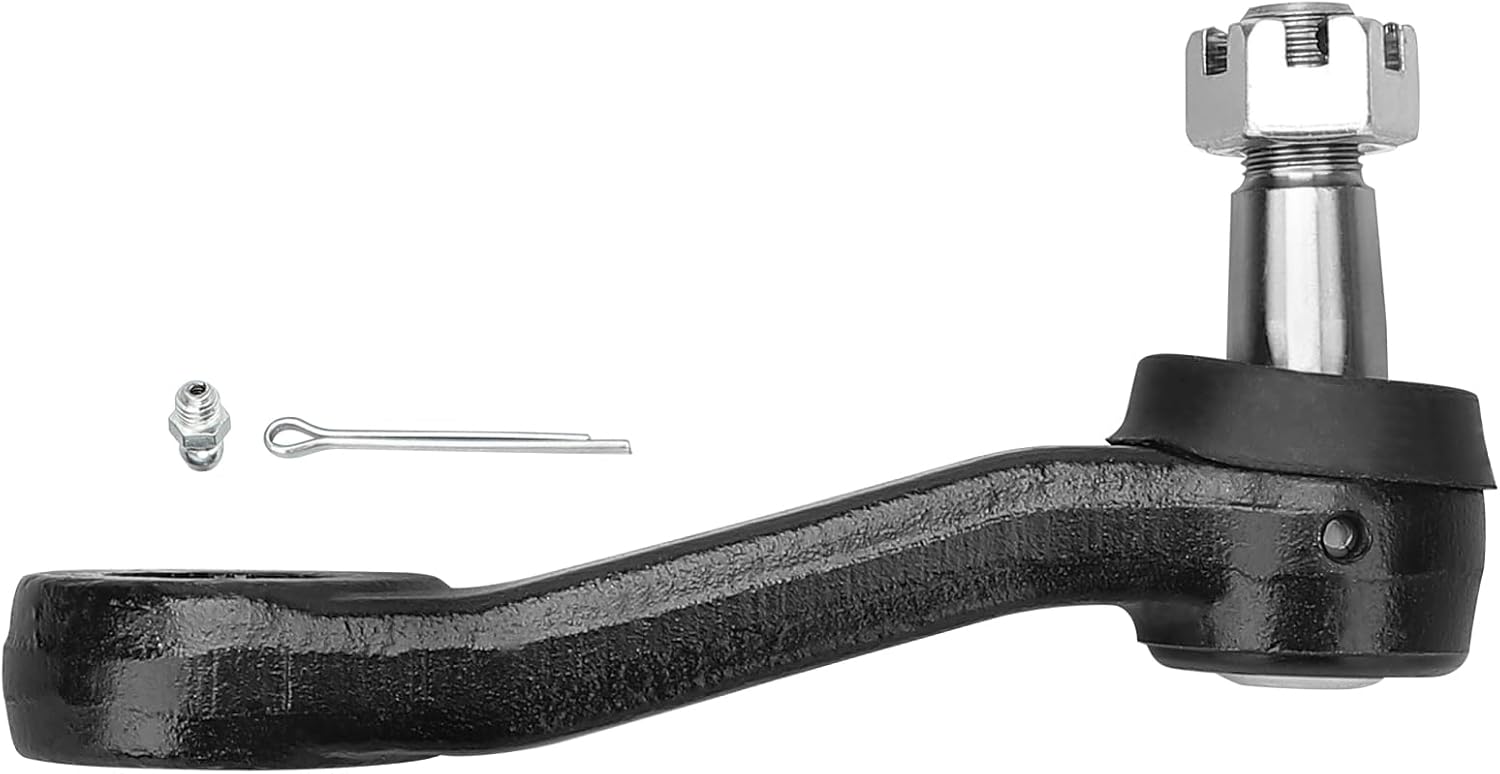 2WD Front Upper Control Arm Kit Compatible with Ford F-150 F-250 Expedition 1997-2002 + Sway Bar End Links + Lower Ball Joints + Outer Inner Tie Rod End + Steering Idler & Pitman Arm 12PCS