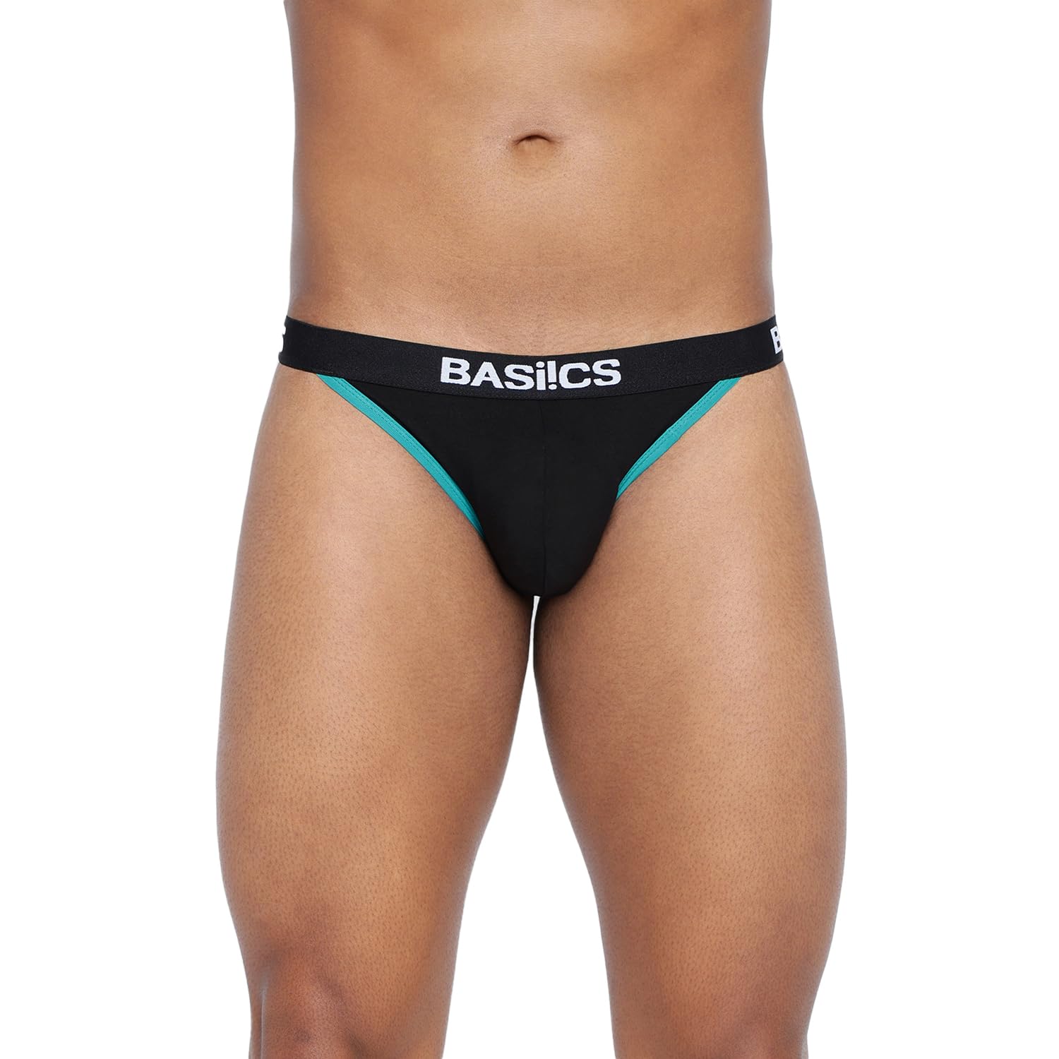 BASIICS by La IntimoBASIICS by La Intimo Men's Cotton Spandex Thigh High Brief