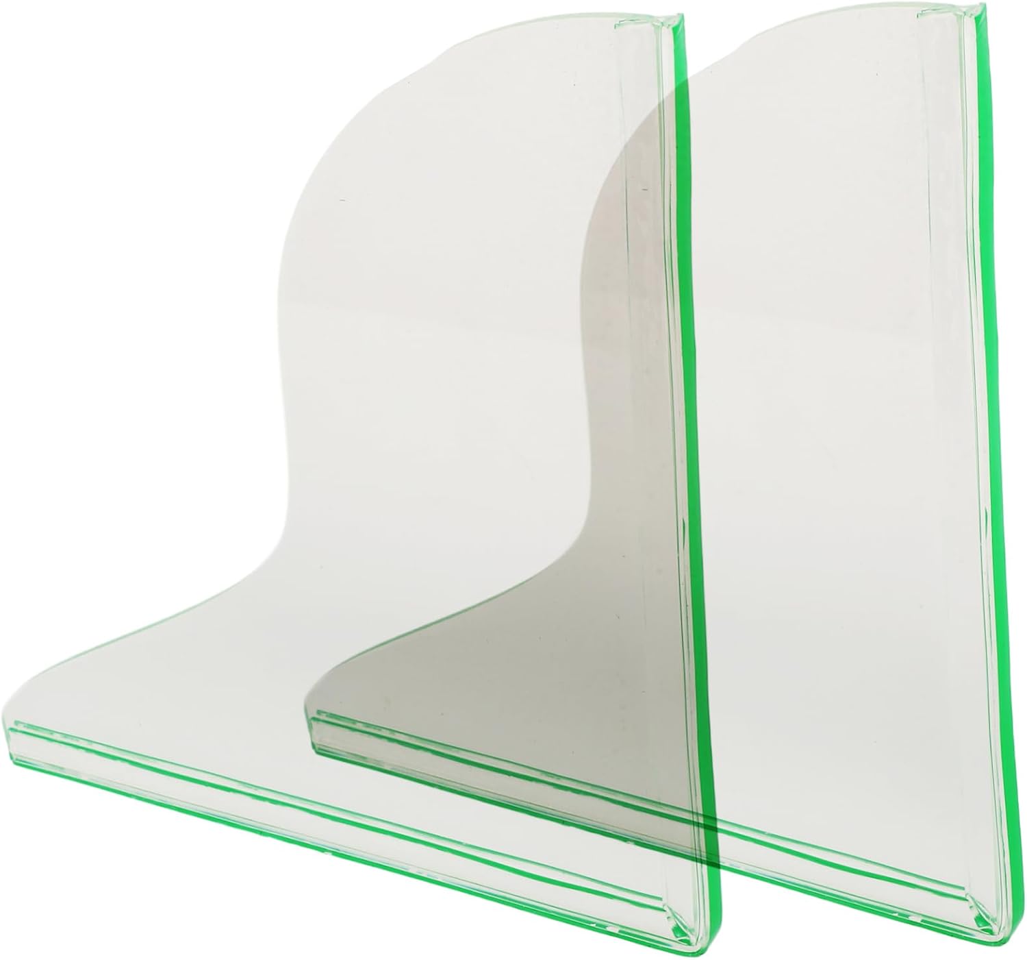 STOBAZA 2pcs Shower Splash Guard for Tub Bathtub Stoppers Tub Corner Splash Guard Acrylic Material Easy Installation