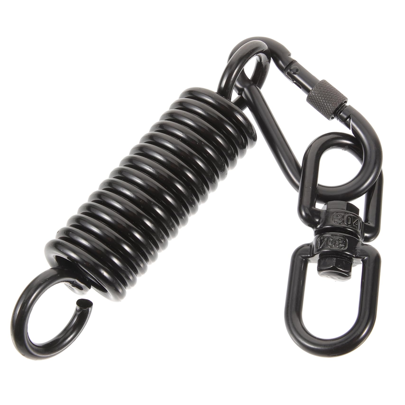 UKCOCO Ressorts pour Chaise Suspendue Kit de Fixation Robuste pour Hamac et Sacs de Construction pour Usage Intérieur et Extérieur Réduit Bruit Vibrations pour Balançoires et Chaises