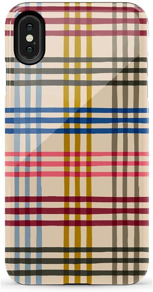 Casely iPhone Xs Max Case | Cheer | Kitty and Vibe Holiday | Essential Slim Dual-Layer Protective Design