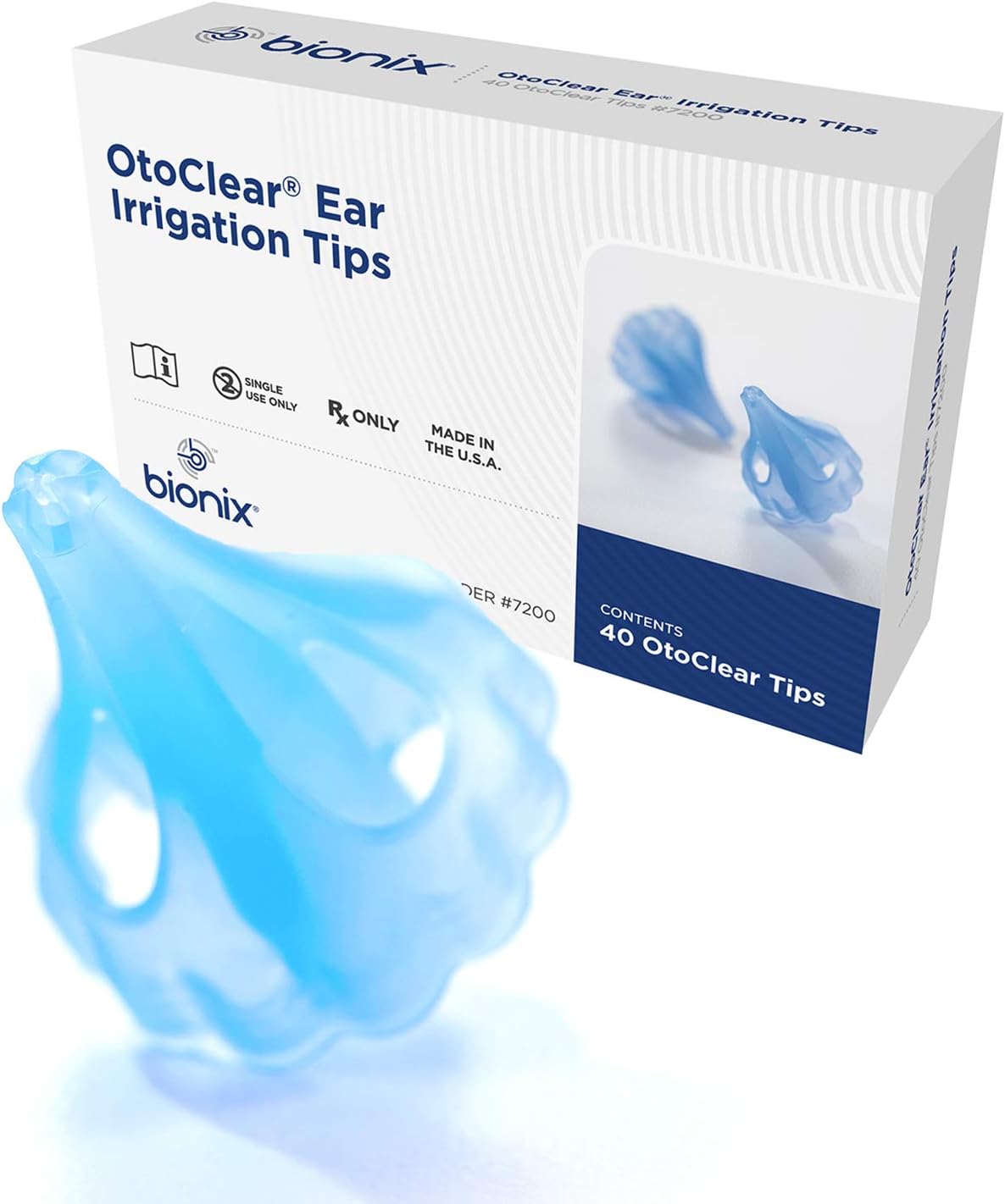 Bionix Otoclear Ear Irrigation Tips, 40 ea