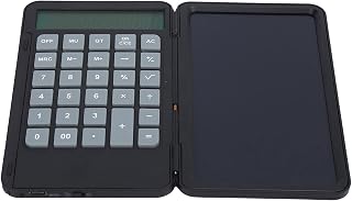 Calculadora de mesa, calculadora eletrônica de design dobrável, design integrado, cálculos de 12 dígitos para arte para materiais de pintura para peças de arte para ferramentas de pintura