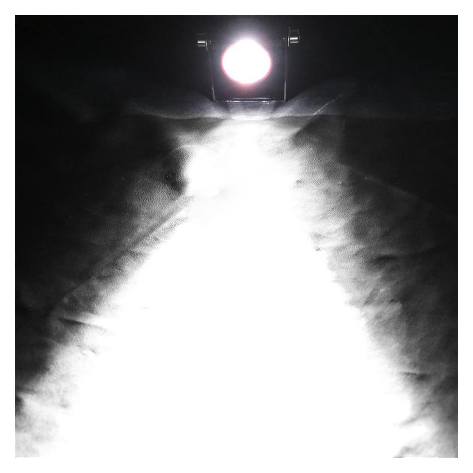 Moto Antibrouillard Lumière Couverture Protecteur 2 Pièces LED Phares Moto Double Couleur Feux Croisement LED Projecteurs Universels Auto Lumières Lampe Auxiliaire Voiture Brouillard Travail Lumière