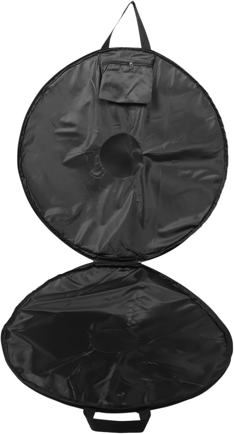 Round Bag for Bike Wheels Multi-Function Cycling Wheel Pouch Handle Thick Design for Road and Mountain and Clean