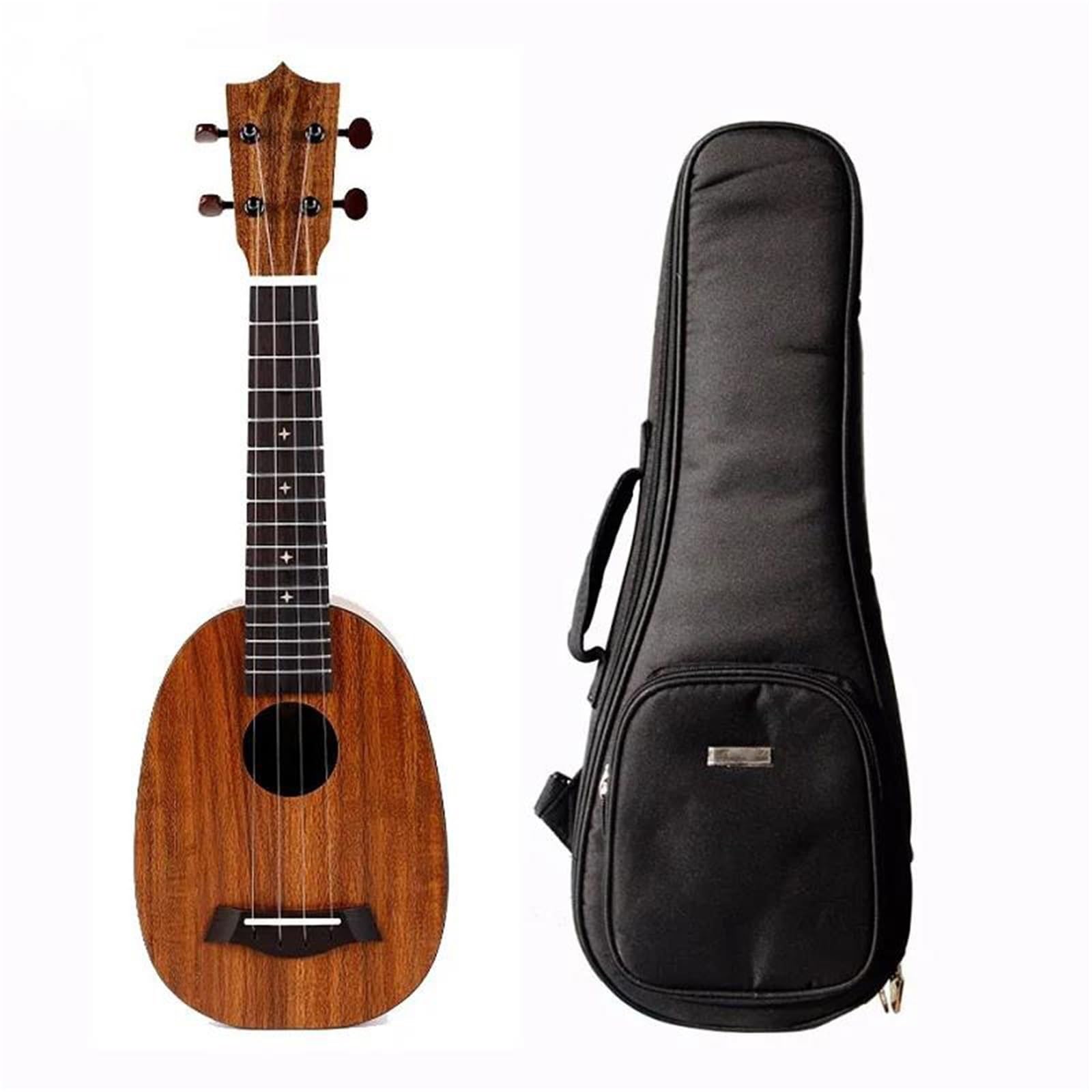Ukulele Instrumenty Muzyczne 21 Calowe Akustyczne Ukulele 4 Strunowe Instrumenty Muzyczne Z Torbą I Akcesoriami Łatwe Do Grania