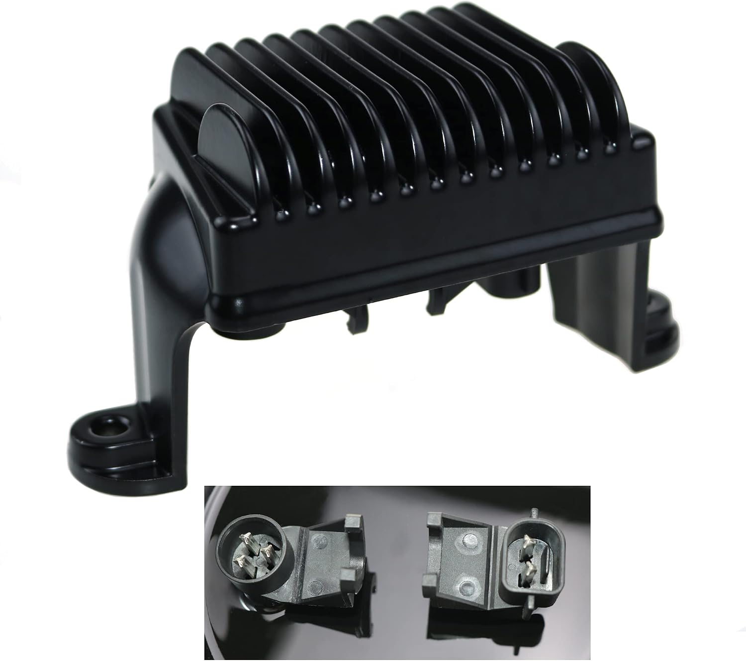 Voltage Regulator Rectifier Compatible with Harley Davidson Electra Glide Road King 2008-2013, Road Glide Ultra Class 2009-2013, Street Glide 2010-2015, Touring Models Replaces 74505-09A
