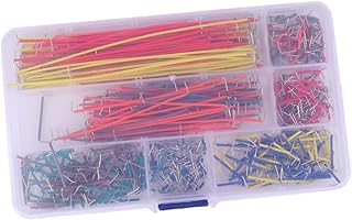 SOLUSTRE 560Pcs 14 Kits Eletrônicos De Jumper Premium Kit De Jumper De Placa De Ensaio Conjunto De Cabo De Fio De Jumper De Fio Elétrico Conjunto De Fio De Cabo De Jumper De Placa De
