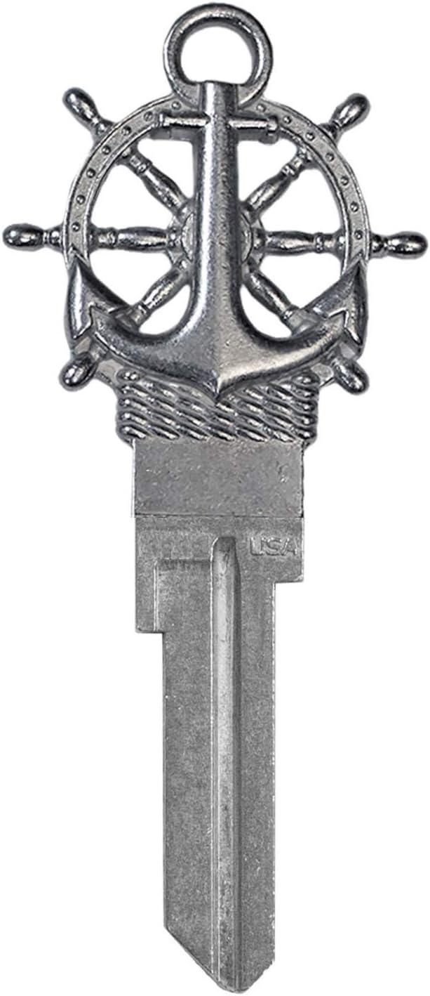 Lucky Line FORGED Key Shapes, ANCHOR - House Key Blank, KWI/11, 1 key (B304K)
