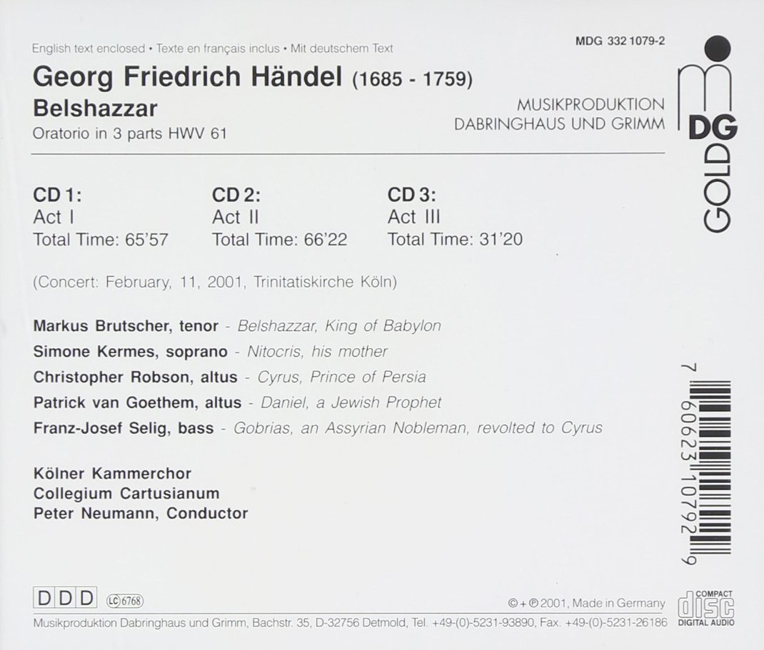Belshazzar-Sacred Drama