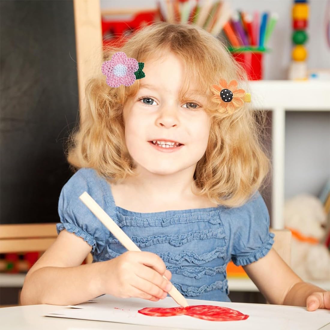 4 Clip Capelli Arcobaleno Per Bambine - Fermagli Colorati Paw Patrol - Foto 7