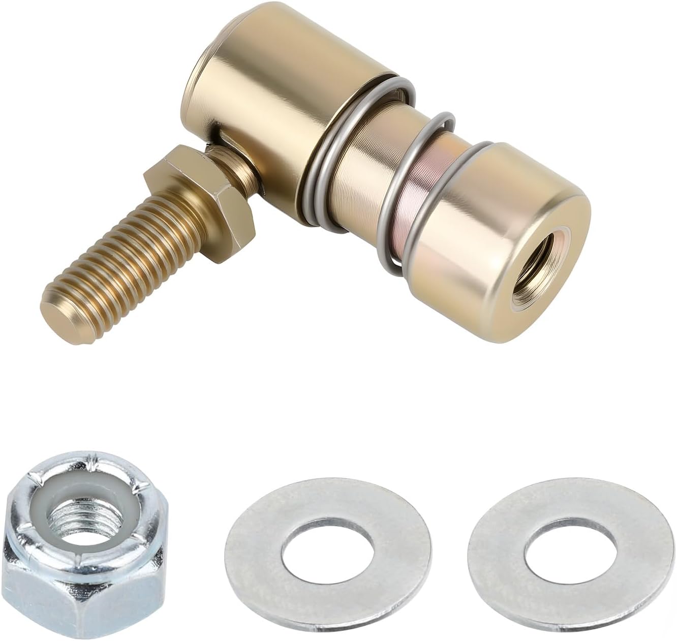 Throttle Cable Ball End, 1/4-28" Carbon Steel Female Thread Quick Release Ball Joint Abrasion-Resistant Automotive Throttle Disconnect Device Carburetor Linkages