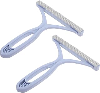 Portable Clothing Brush PET Hair Remover Tool Manual 2pcs