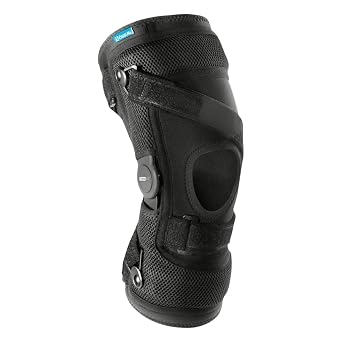 Ossur Formfit Knee MCL Support - Adjustable Compression Brace for Medial Collateral Ligament, Men & Women - Orthopedic Solution for Knee Stability, Pain Relief, and Injury Recovery Left, Medium