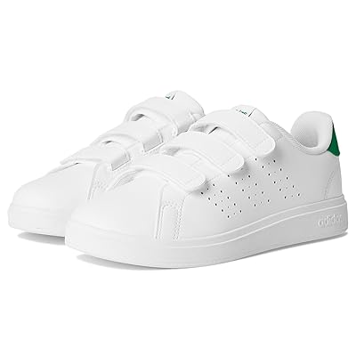 adidas Kids Advantage 2.0 Shoes (Little Kid) Kids Shoes White/White/Green