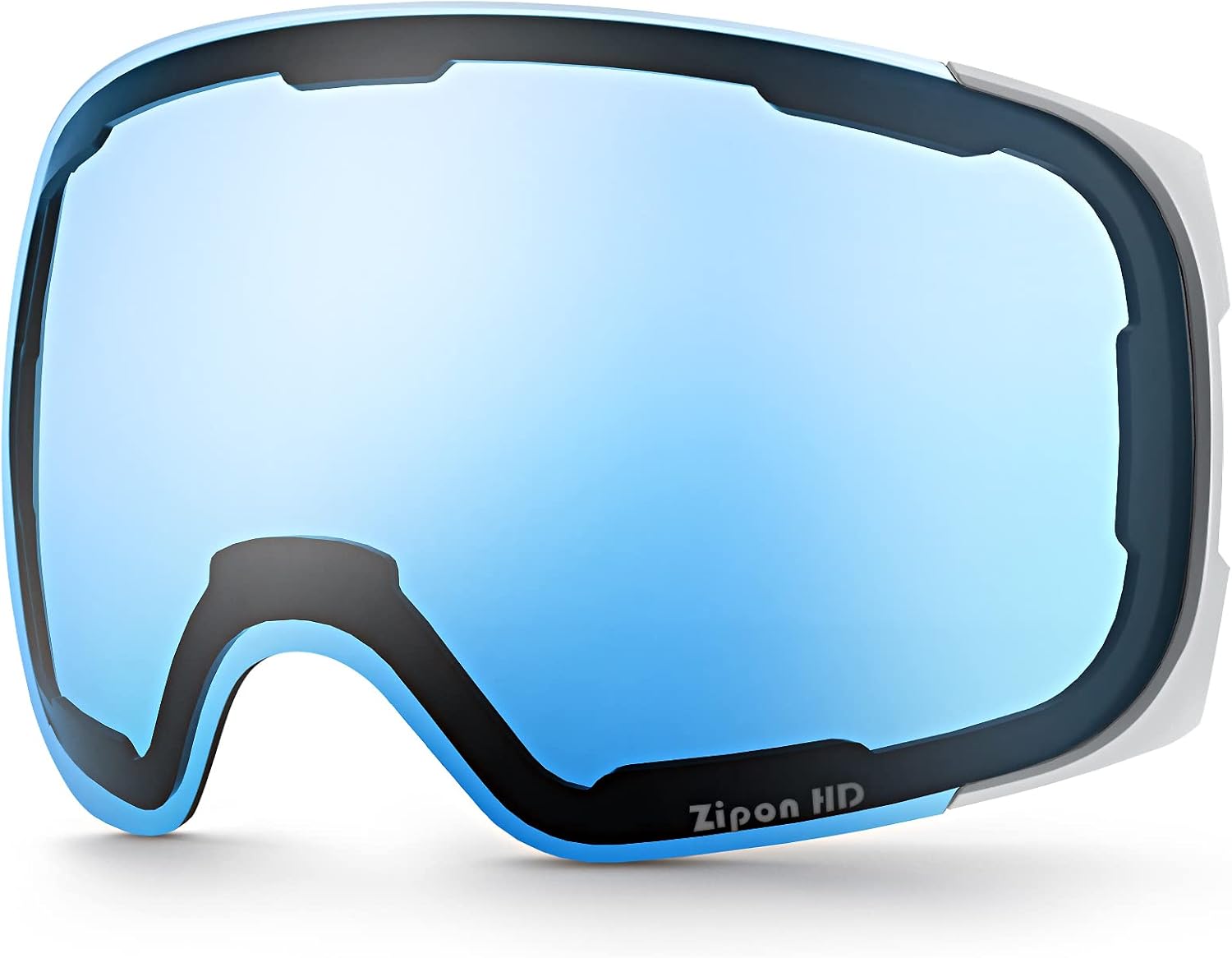 ZIONOR Ski Goggles Lens, Z1 100% OTG Snow Goggles Detachable Lens for Men Women Adult