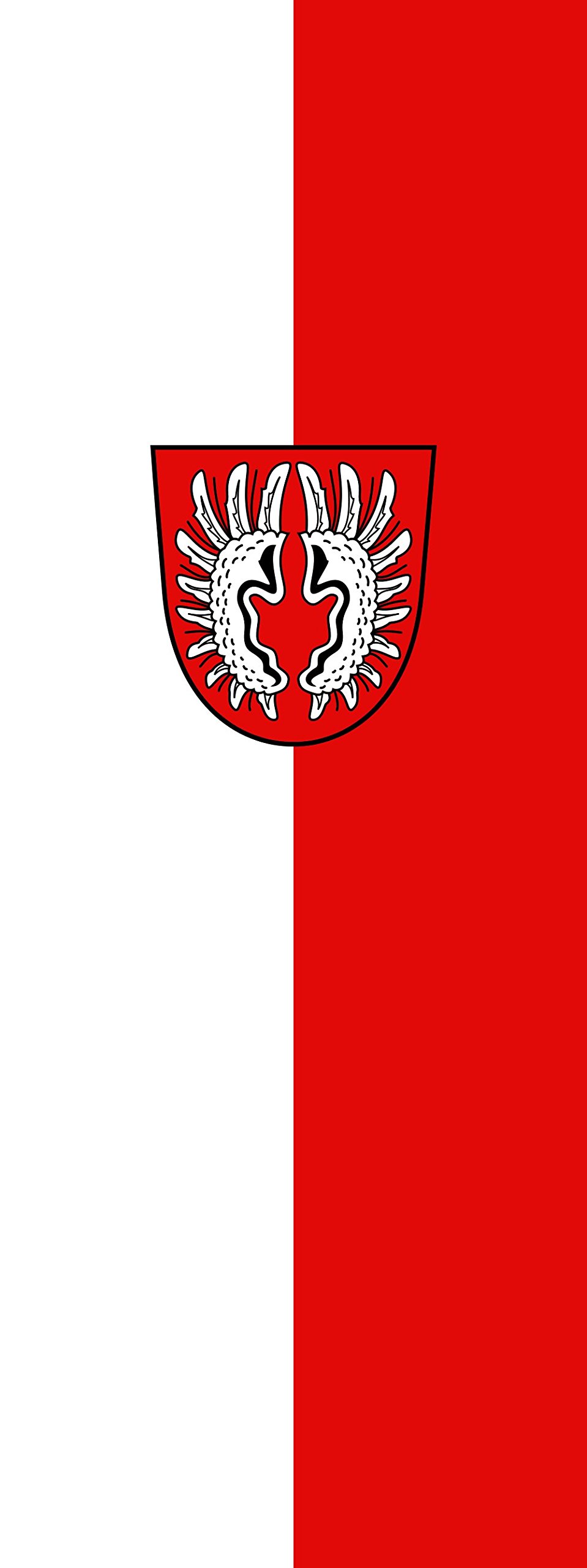 Drapeau Gomaringen 400x150cm pour pavoiser vos places publiques