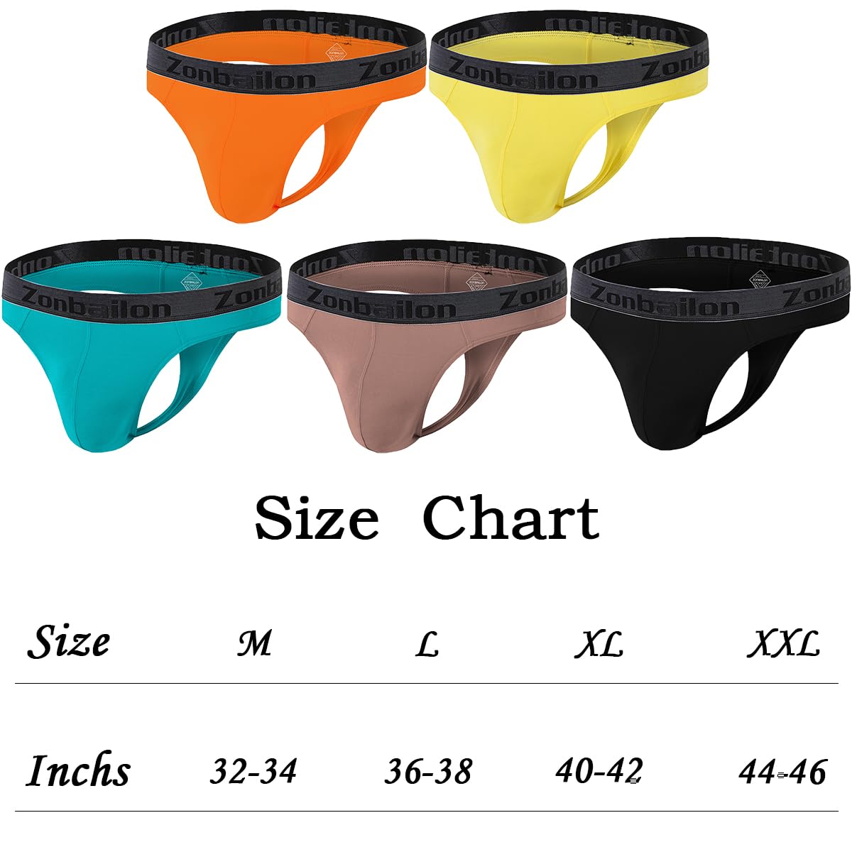 JINSHI Perizoma da uomo in viscosa di bambù sexy T-back intimo da uomo a vita bassa elasticizzato senza tag biancheria intima multi M L XL XXL