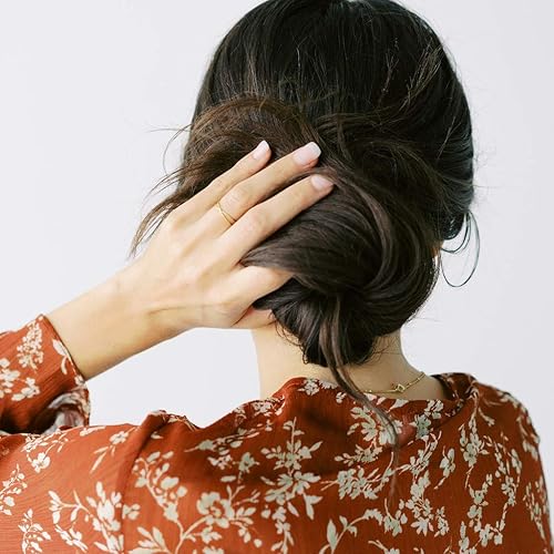 Miniatura 7 de Honeycat Anillo Crossover X en oro, oro rosa o plata Joyería minimalista y delicada