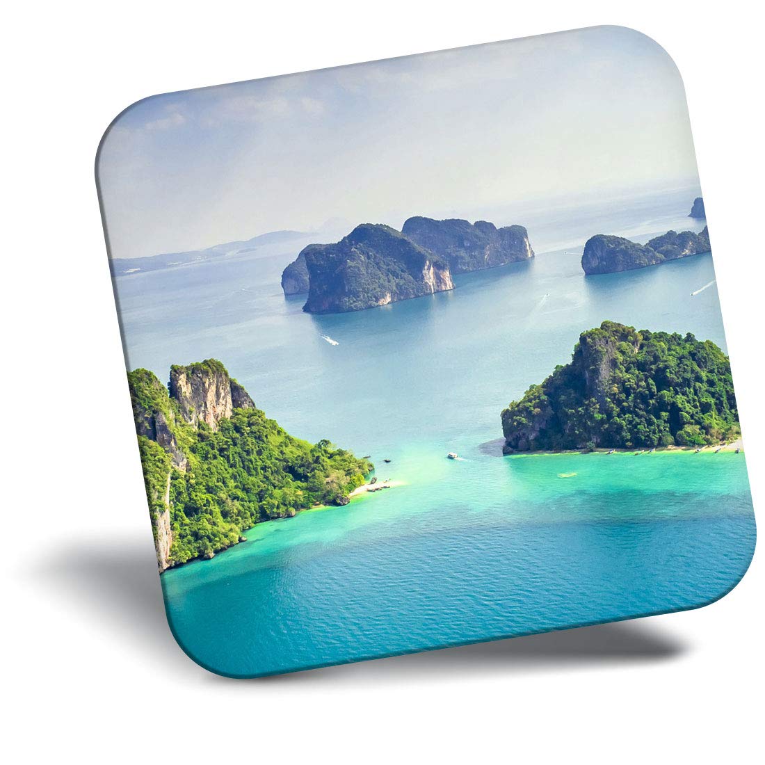 Destination Vinyl Ltd Fridge Magnet - Koh Yao Noi Islands Phuket Thailand 16352