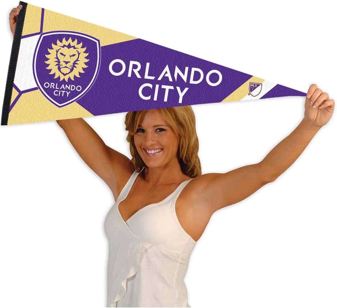 Orlando City Soccer Club Pennant Flag Banner - Image 4