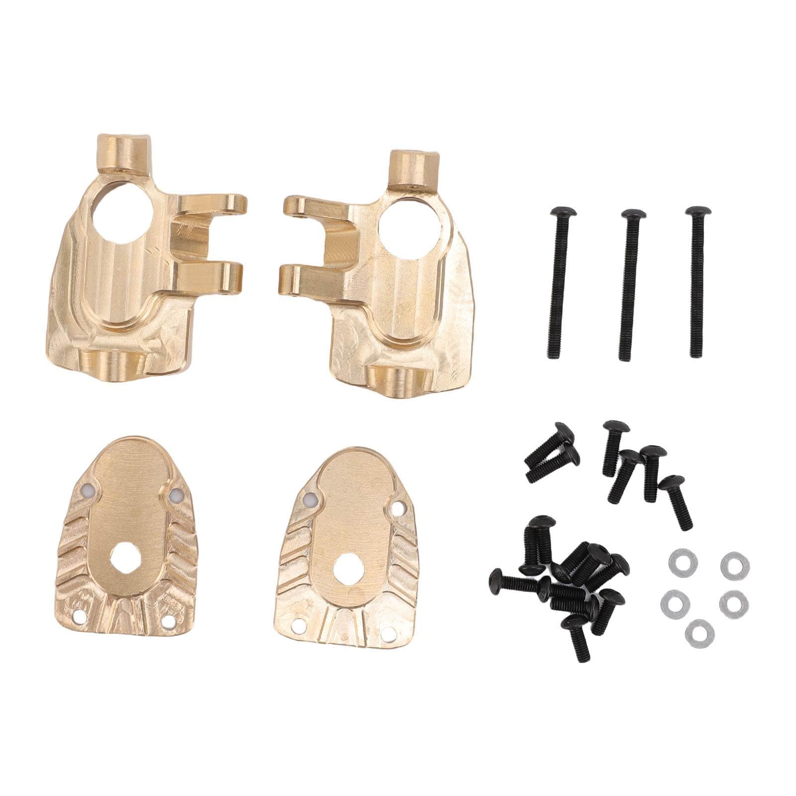 Kierownice Samochodu RC Mosiężny Trwały Zamiennik dla Samochodu Axial Gilamon w Skali 1/8 1 para