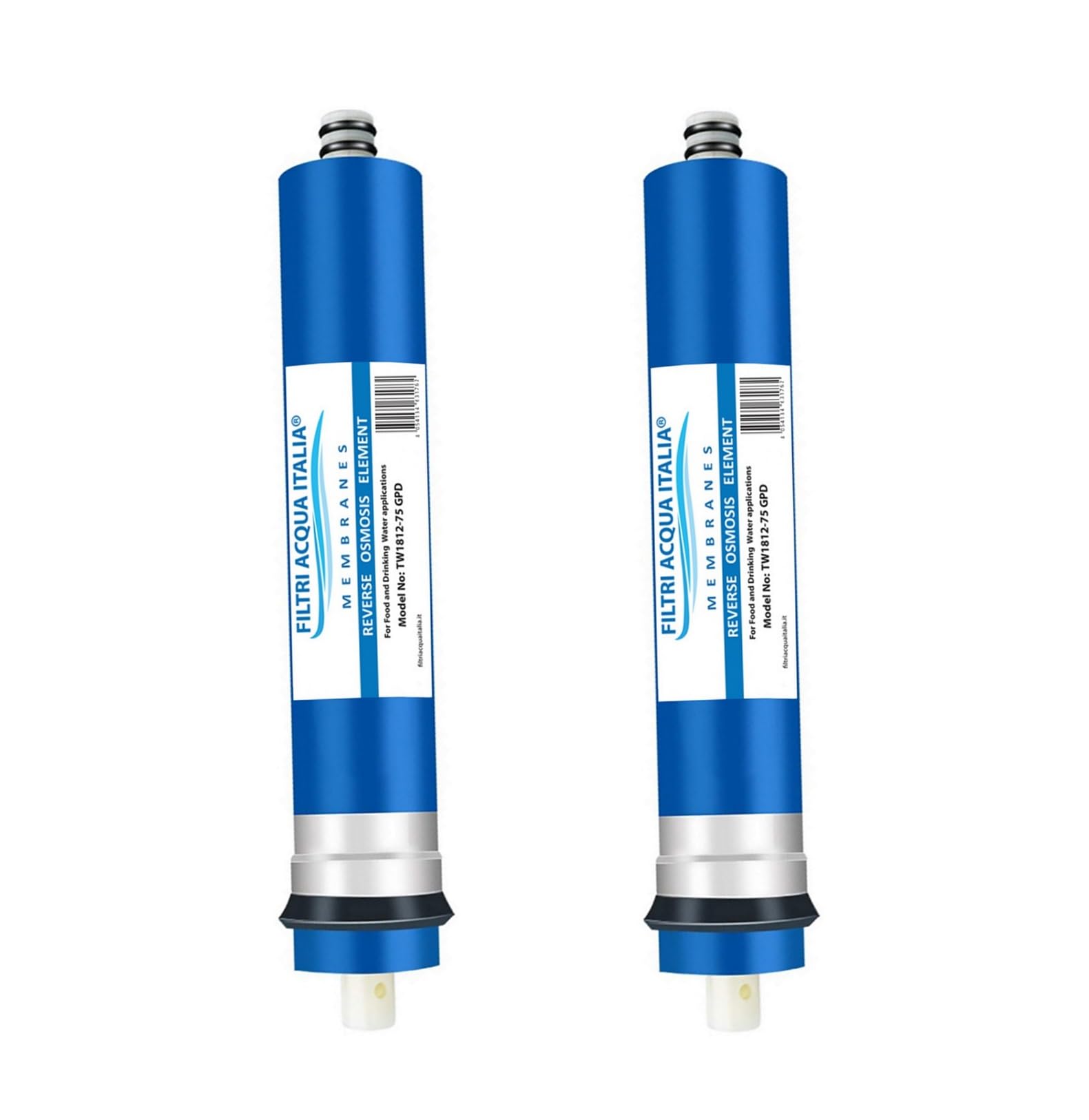 Membrana Osmosi Inversa 75 GPD Set 2 Pezzi