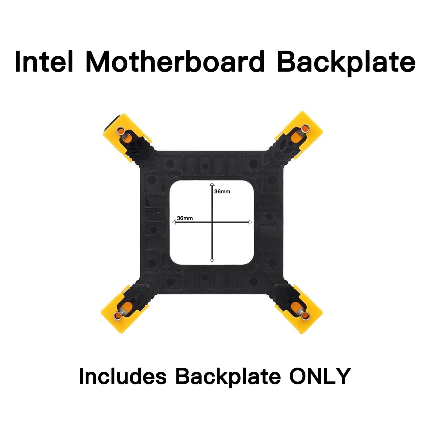 Amazon.co.jp: ユニバーサルCPUクーラーバックプレートキット Intel