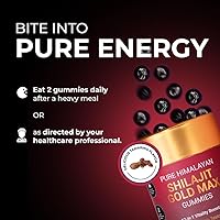Vista 9 de The Wellness Project Gomitas Shilajit Gold Max 12 en 1 4000 mg de shilajit puro del Himalaya, azafrán, Tongkat Ali, Ashwagandha, raíz de maca