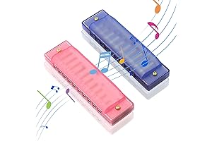 Harmonica for Kids 10-Hole: Delightful Educational Toy for Budding Musicians