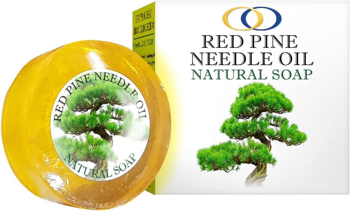 Optimally Organic Red Pine Needle Oil & Organic Olive Oil Glycerin Soap Natural Hand Soft-Soap
