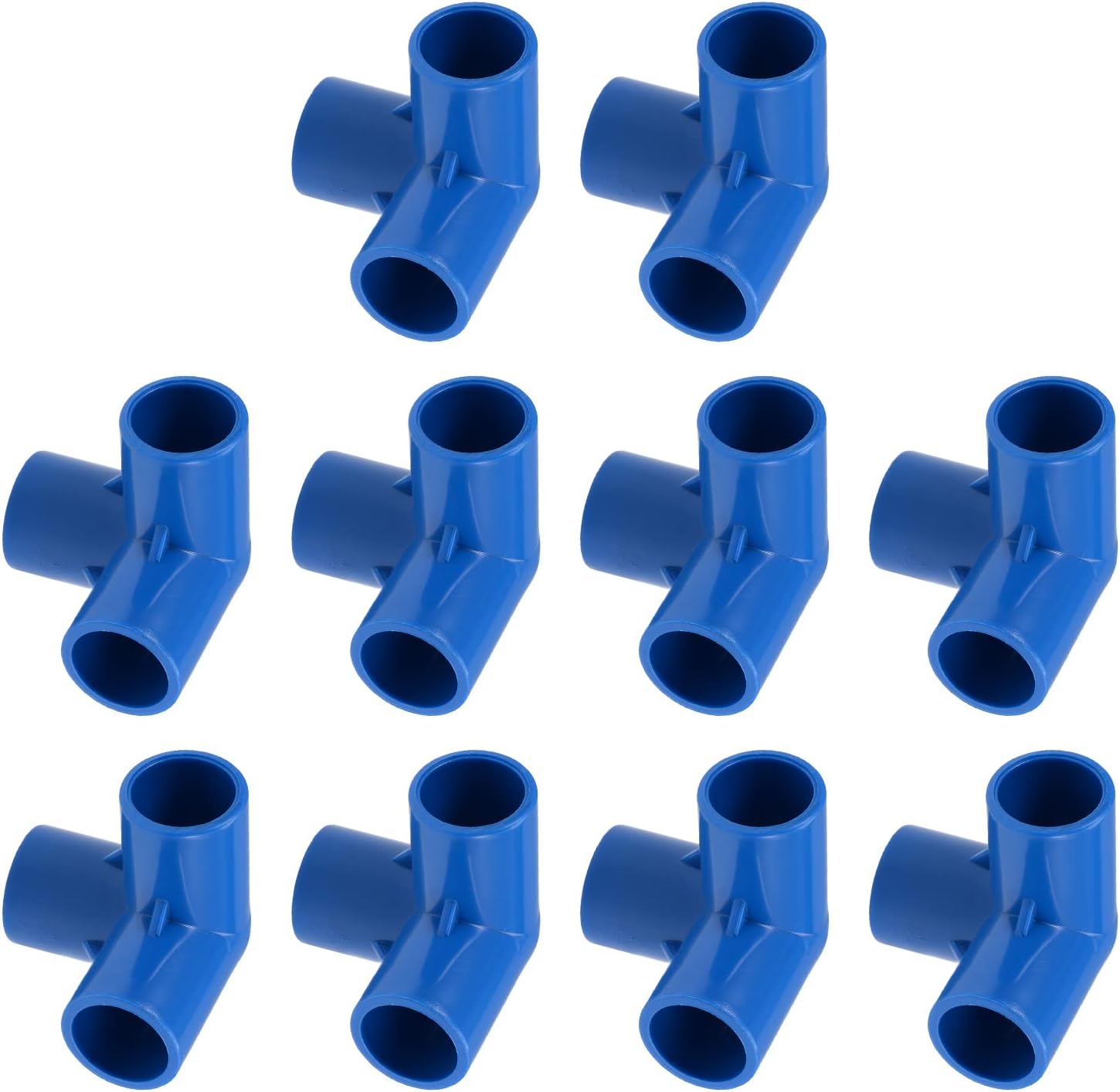 METALLIXITY Tee PVC Pipe Fitting, (3/4 Inch) 10Pcs, 3Way