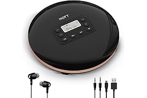 HOTT Bluetooth Portable CD Player: The Ultimate Audio Companion