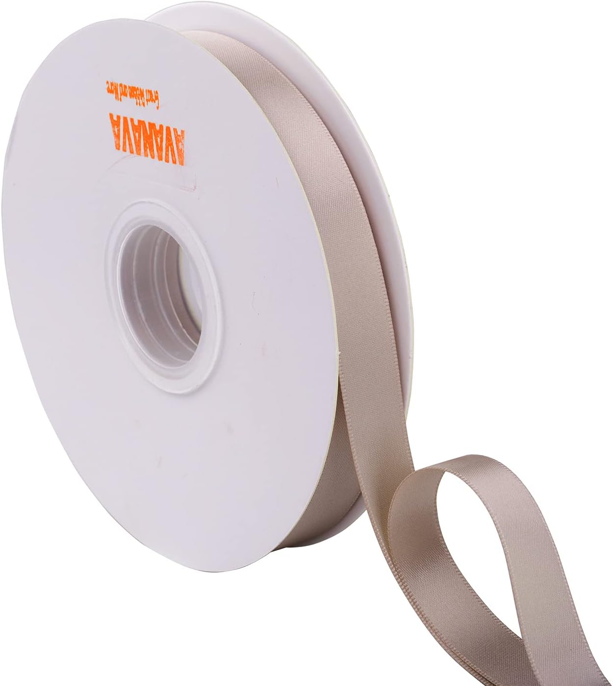AVANAVA 5/8 Inch Wide Double Face Satin Ribbon - 50 Yards (823-Ash), Variety Of Colors - Image 5