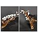 ZENATION Creative Handmade Ceramic Plum Branch Incense Burner, Incense Stick Holder with 40 Incense Sticks (White)