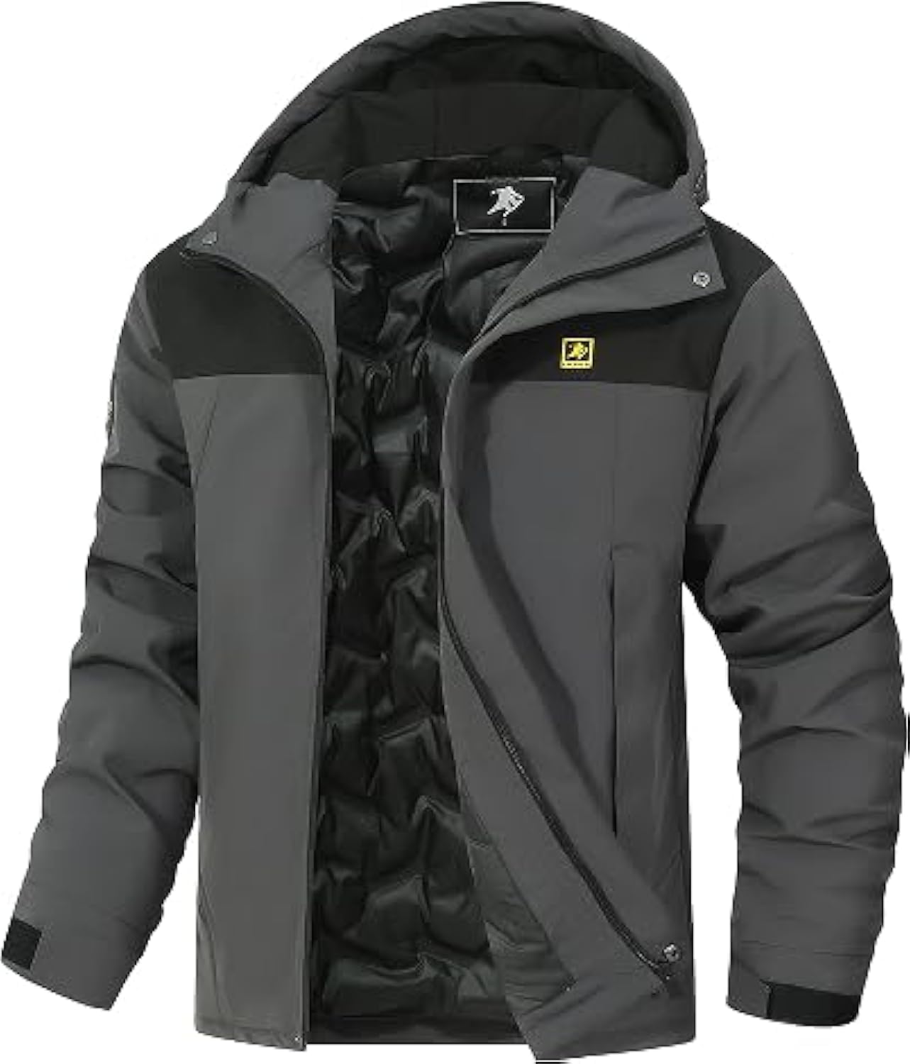 Men's Warm Winter Coats Waterproof Ski Jacket Windproof Mountain Windbreaker Hooded Snowboarding jacket