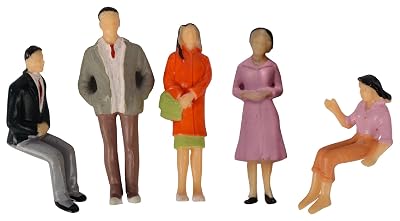 MJMODELS 1:150 Architectural Miniature Figure Scale (Pack of 25)
