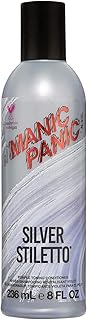 Silver Stiletto Purple Color Depositing Conditioner - Purple Conditioner for Blonde, Grey, Purple & Blue Hair - Neutralizes Brass & Yellow Tones - Vegan & Cruelty-Free (8oz)