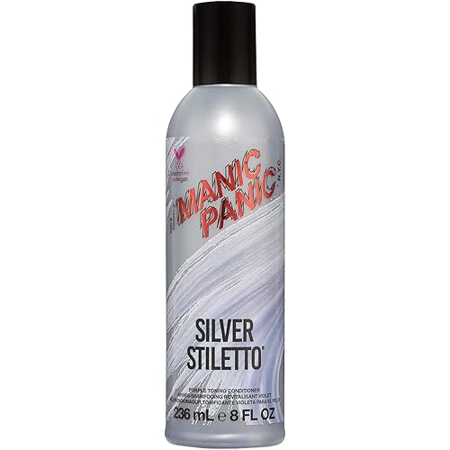 MANIC PANIC Silver Stiletto Toning Conditioner 8oz