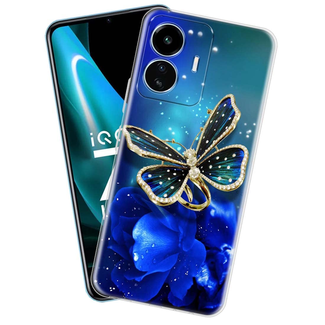 Fashionury Soft Silicon Slimfit Back Cover for iQOO Z6 Lite 5G Stylish Printed Back Cover for iQOO Z6 Lite 5G -D0029 (B0BSN85PLT) Amazon Price History, Amazon Price Tracker