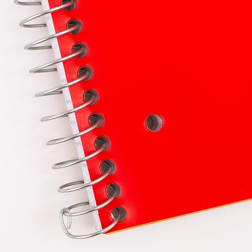 Miniatura 4 de Five Star Cuadernos de espiral + aplicación de estudio, paquete de 12, 1 materia, papel rayado universitario, 8-1/2 x 11 pulgadas, 100 hojas, 2