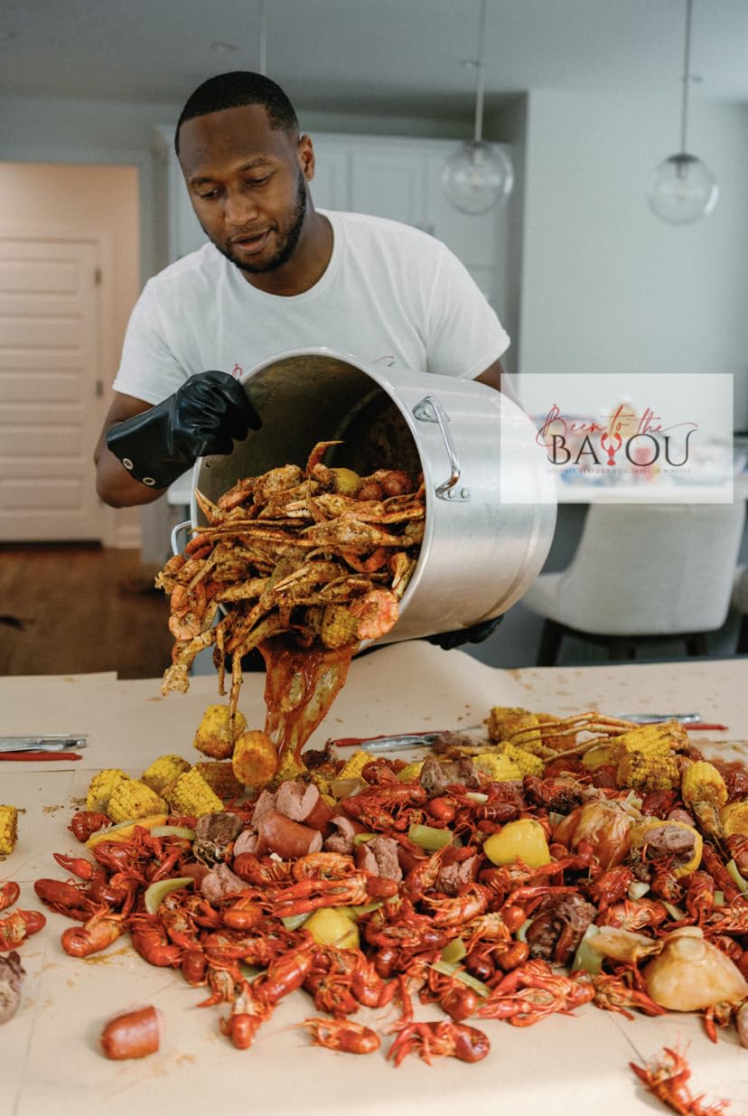 Been to the Bayou Original Cajun Seafood Boil Seasoning Mix Authentic Louisiana Spice Blend for Shrimp Crab Crawfish and More (8 oz)