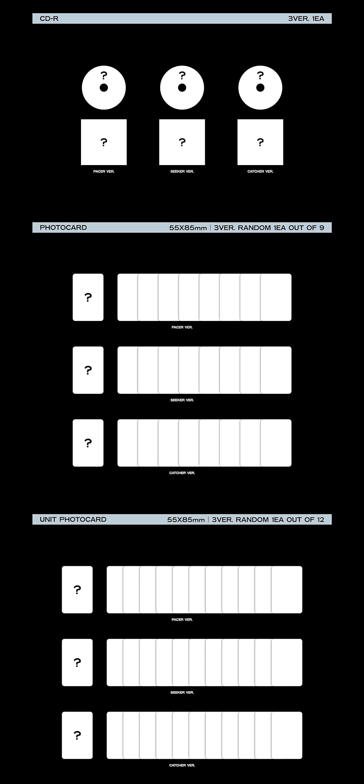SUN SEEKER CRAVITY Album – Digipack WOOBIN Ver. – Con Pre-order Benefit E Omaggio Digitale BolsVos (planner E Sticker K-Pop) - 2