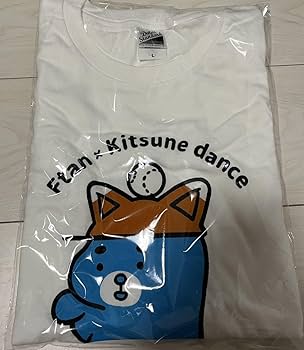 Amazon.co.jp: えふたん × きつねダンス Tシャツ 日本ハム