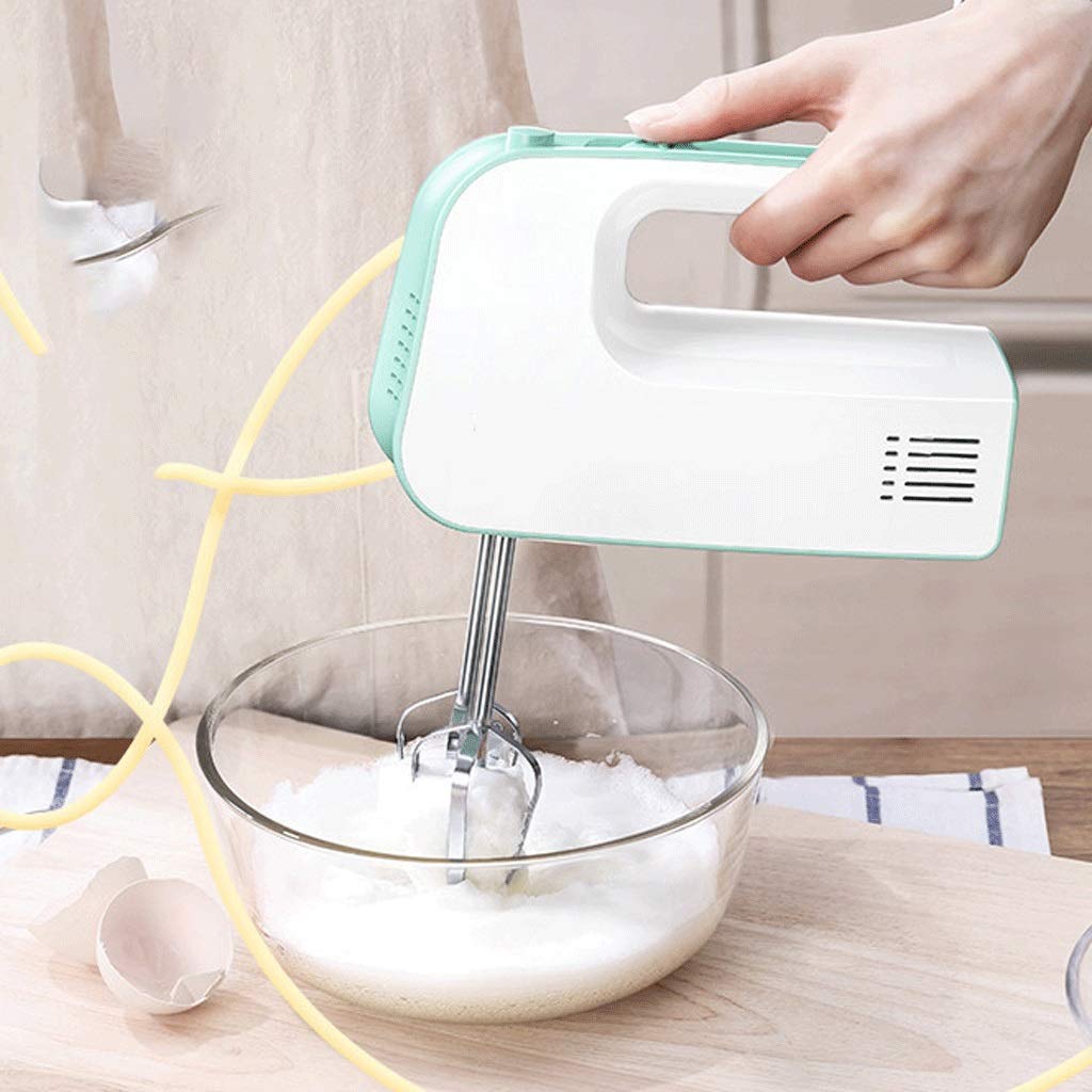 Batidor eléctrico, batidora de Huevos, licuadora de Alimentos, procesador, batidor de Mantequilla, Mini agitador de Masa de Mano, agitador para Hornear Pasteles de Cocina